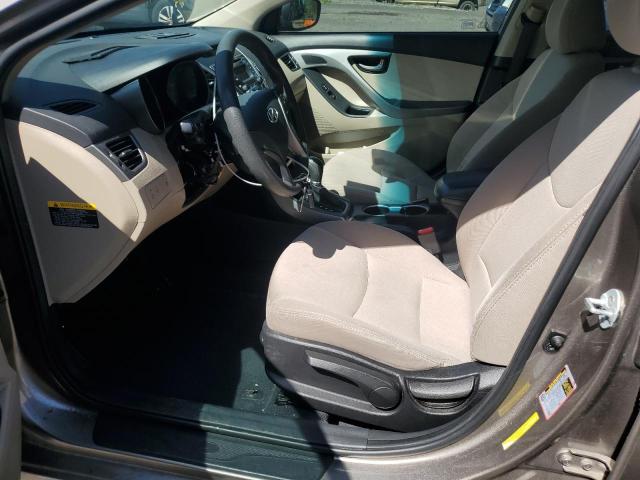  HYUNDAI ELANTRA 2014 Золотой