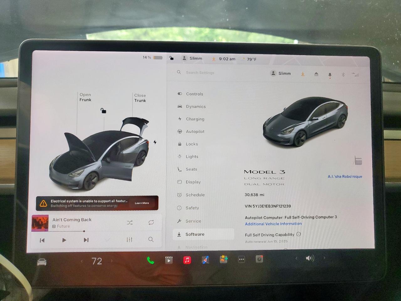 2022 Tesla Model 3 VIN: 5YJ3E1EB3NF121239 Lot: 60489745