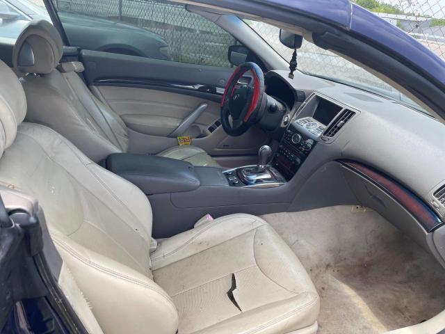 Cabriolets INFINITI G37 2013 Granatowy
