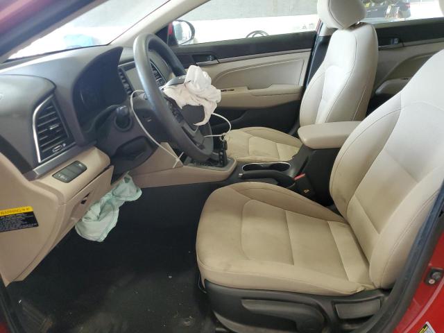 Sedans HYUNDAI ELANTRA 2017 Czerwony