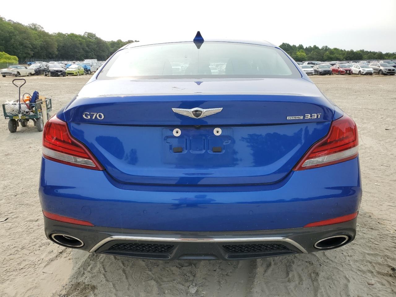 2019 Genesis G70 Elite VIN: KMTG74LE1KU037807 Lot: 59499075