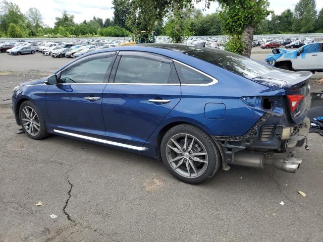  HYUNDAI SONATA 2015 Blue