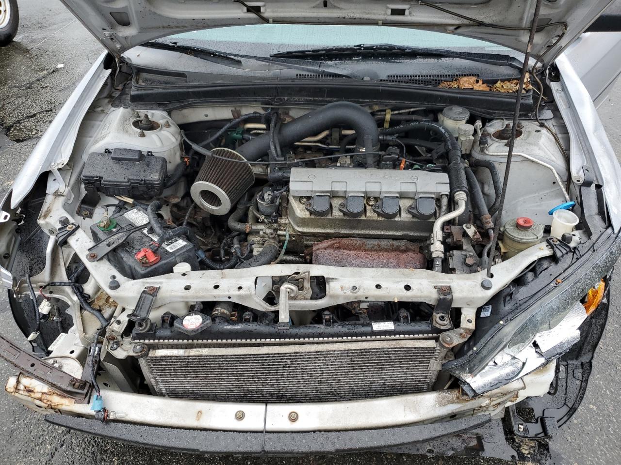 2004 Honda Civic Dx VIN: 2HGES151X4H554138 Lot: 61329465