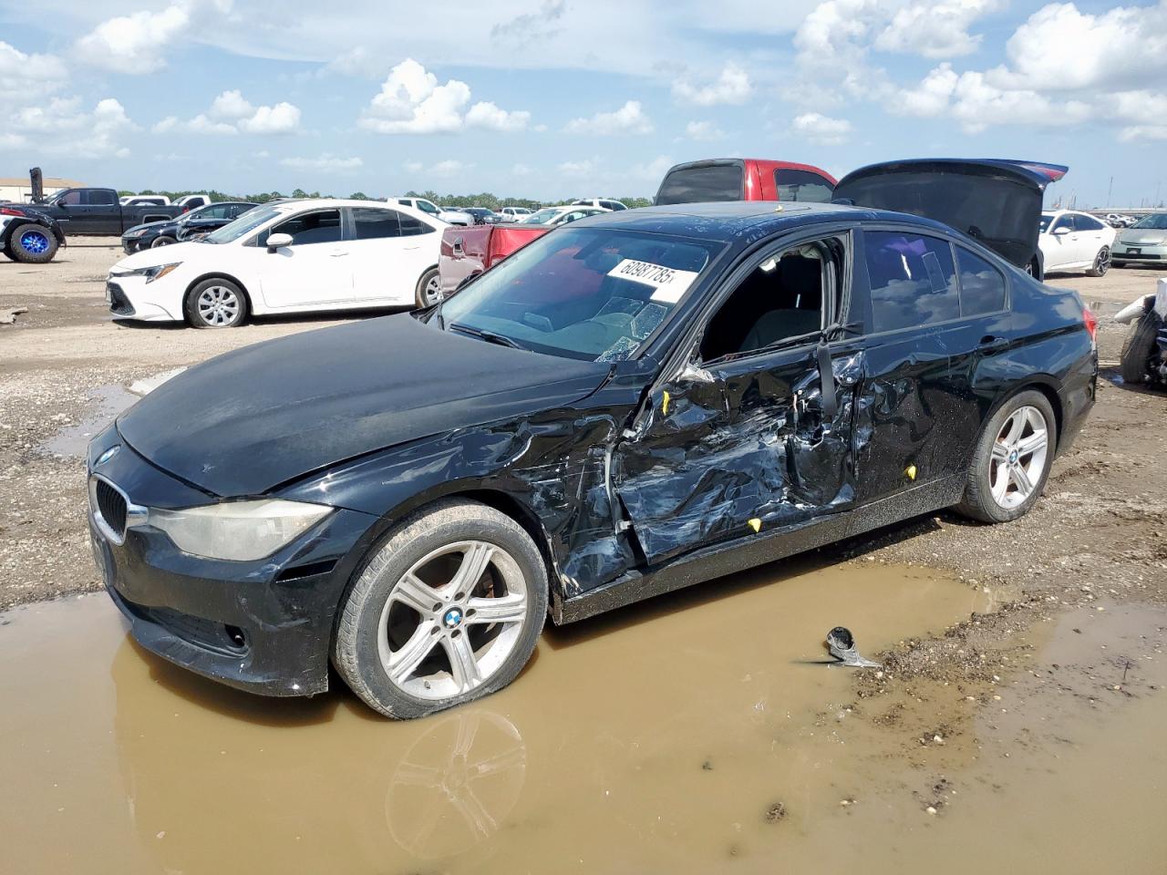 2014 BMW 320 I black null gas WBA3B1C59EK134700 photo #1