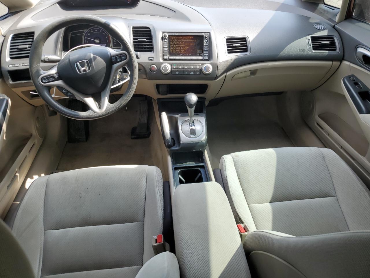 HONDA CIVIC 2009 VIN 19XFA16819E013838 photo 8