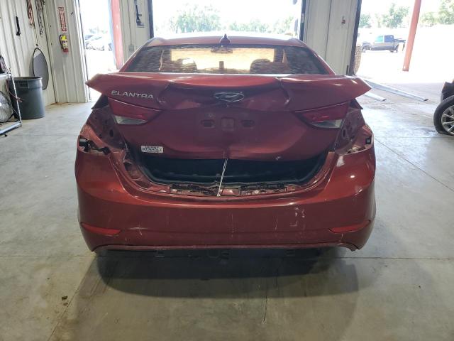  HYUNDAI ELANTRA 2016 Burgundy