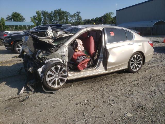  HONDA ACCORD 2015 Золотий