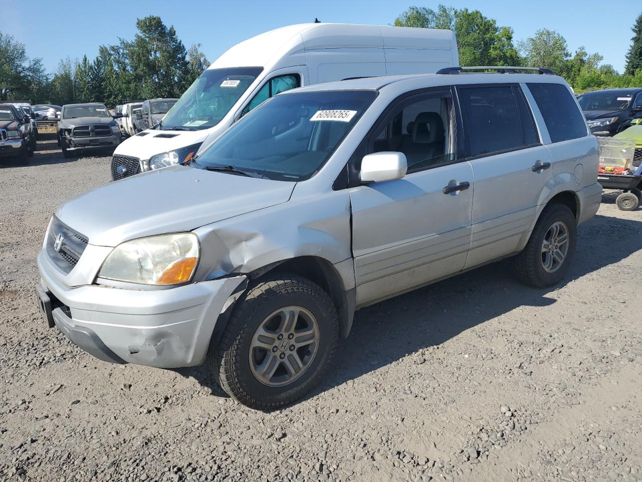 2004 Honda Pilot Exl na sprzedaż w Portland, OR - Front End