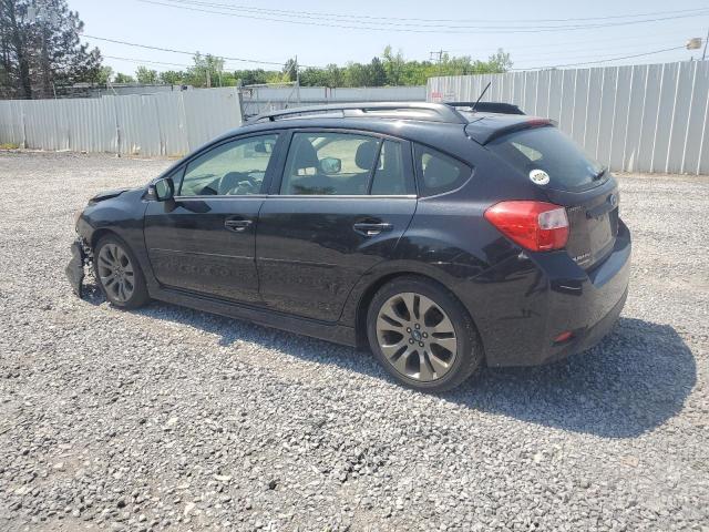  SUBARU IMPREZA 2016 Чорний