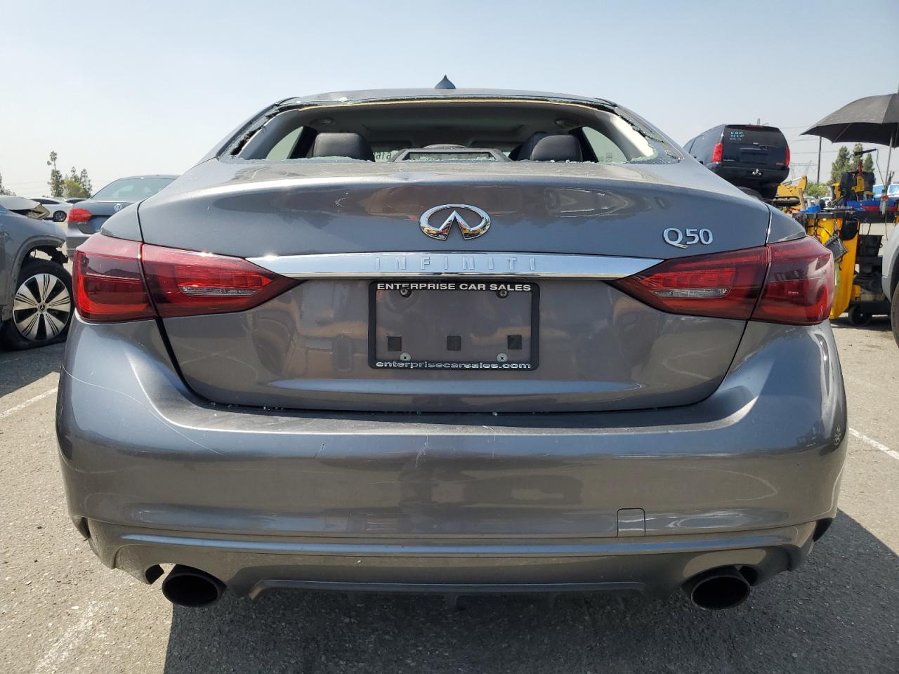 2018 Infiniti Q50 Luxe VIN: JN1EV7AP6JM364691 Lot: 61680685