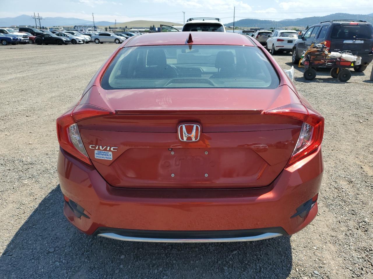 2019 Honda Civic Ex VIN: JHMFC1F37KX000062 Lot: 61597805