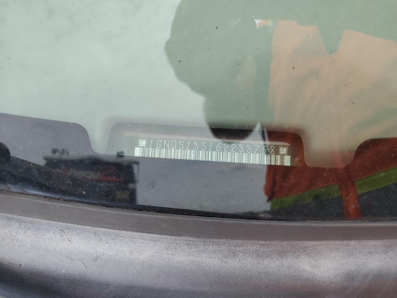 2006 Chevrolet Trailblazer Ls VIN: 1GNDS13S162233758 Lot: 59487965