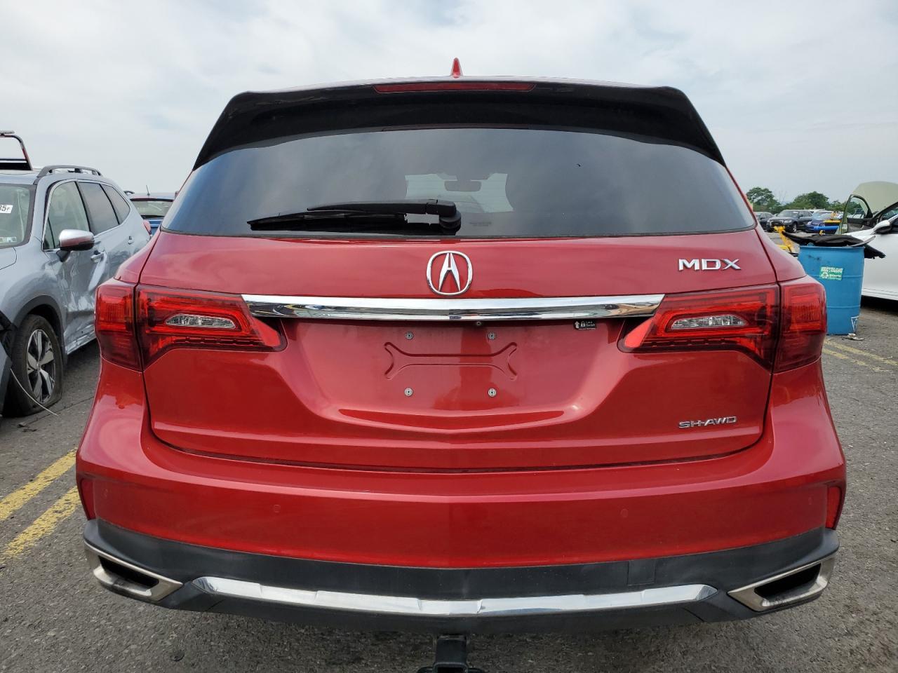 2019 Acura Mdx Technology VIN: 5J8YD4H56KL004488 Lot: 62009695