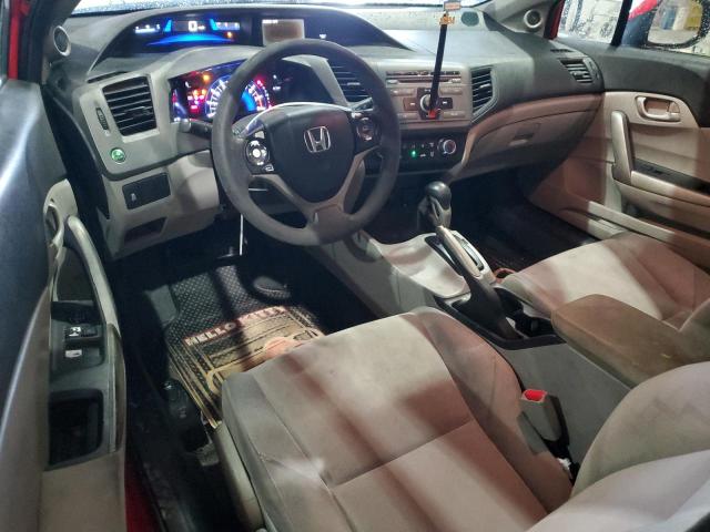  HONDA CIVIC 2012 Czerwony