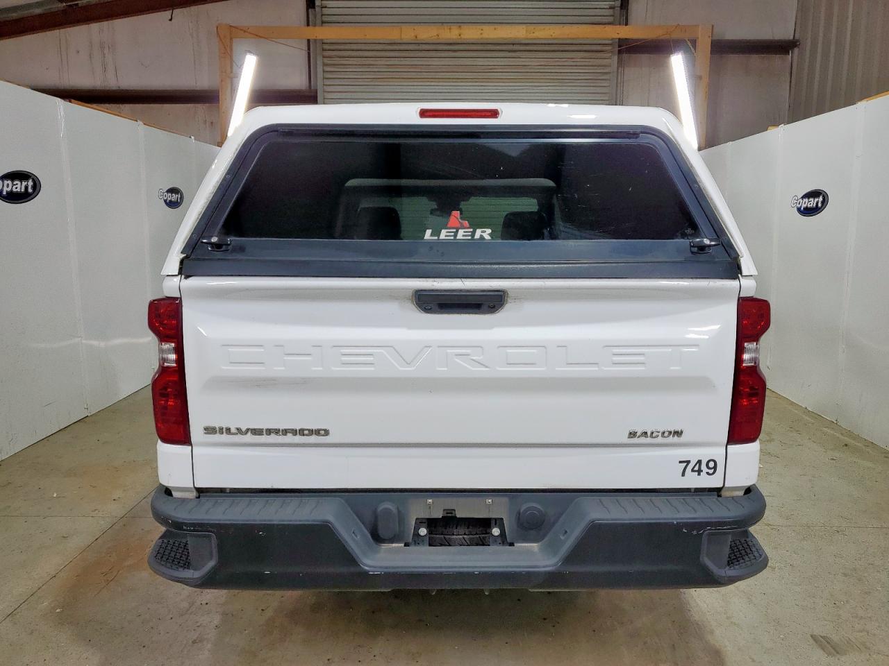 2023 Chevrolet Silverado C1500 VIN: 3GCNAAEK7PG350749 Lot: 61909425