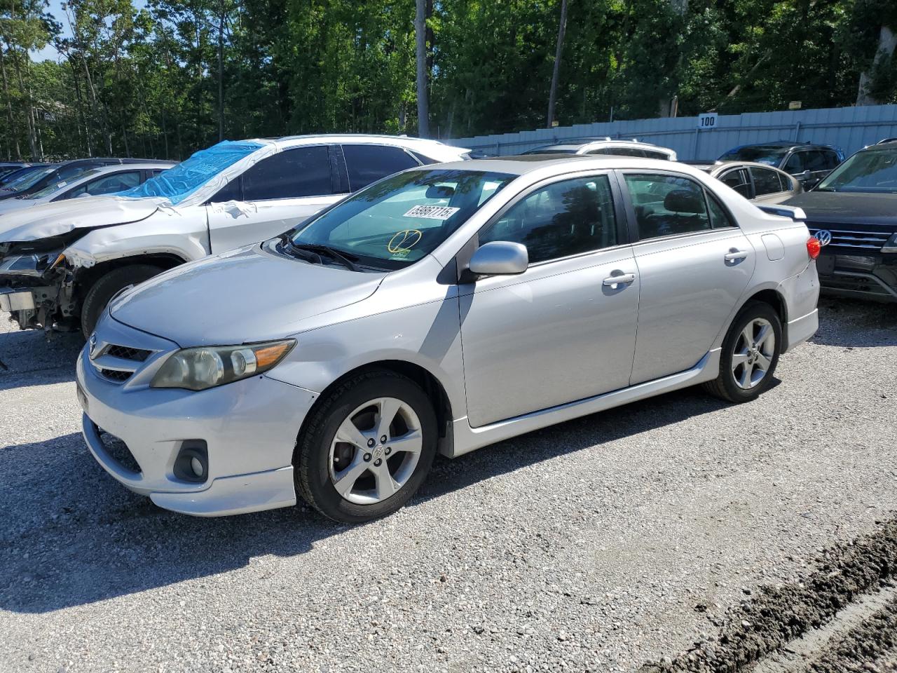 2011 Toyota Corolla Base продається в Sandston, VA - Side