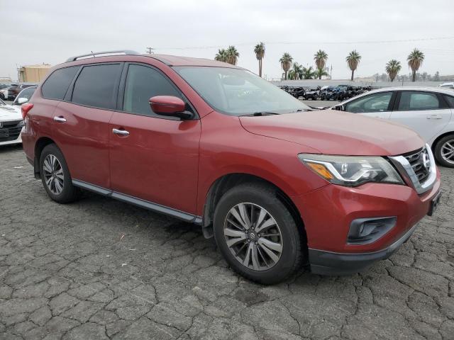  NISSAN PATHFINDER 2017 Красный