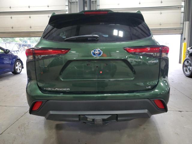  TOYOTA HIGHLANDER 2023 Зеленый