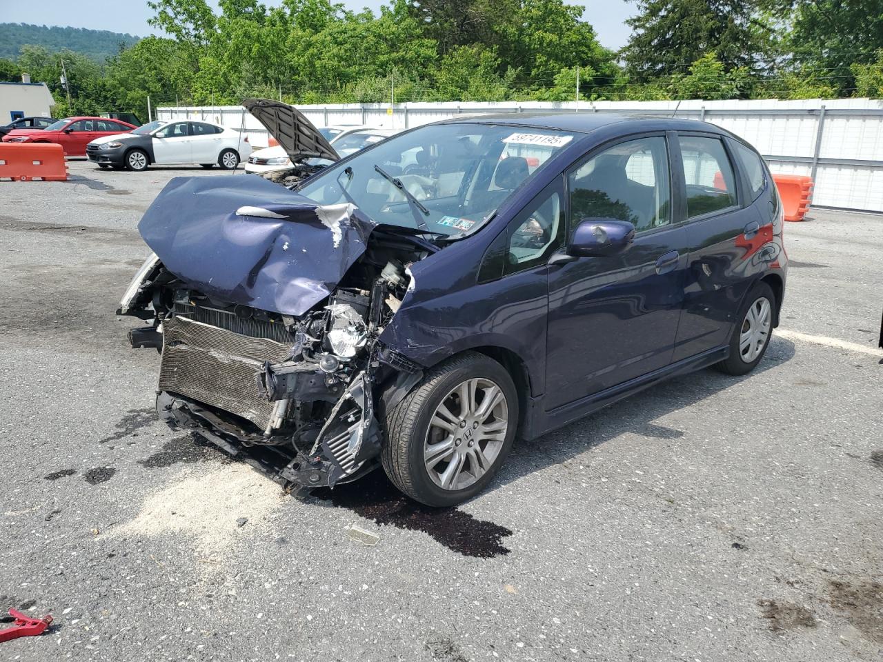 2009 Honda Fit Sport на продаже в Grantville, PA - Front End