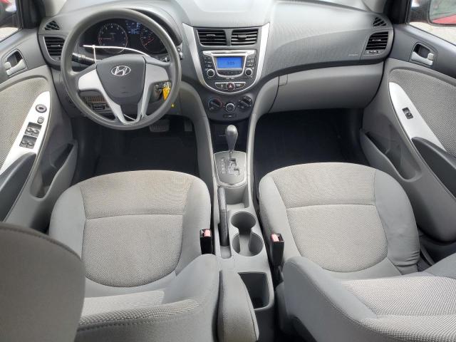 Седани HYUNDAI ACCENT 2012 Червоний