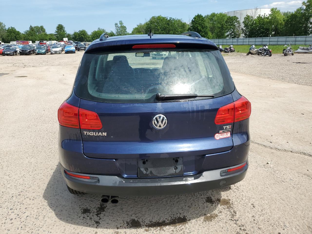 2016 Volkswagen Tiguan S VIN: WVGBV7AX7GW604128 Lot: 63003005