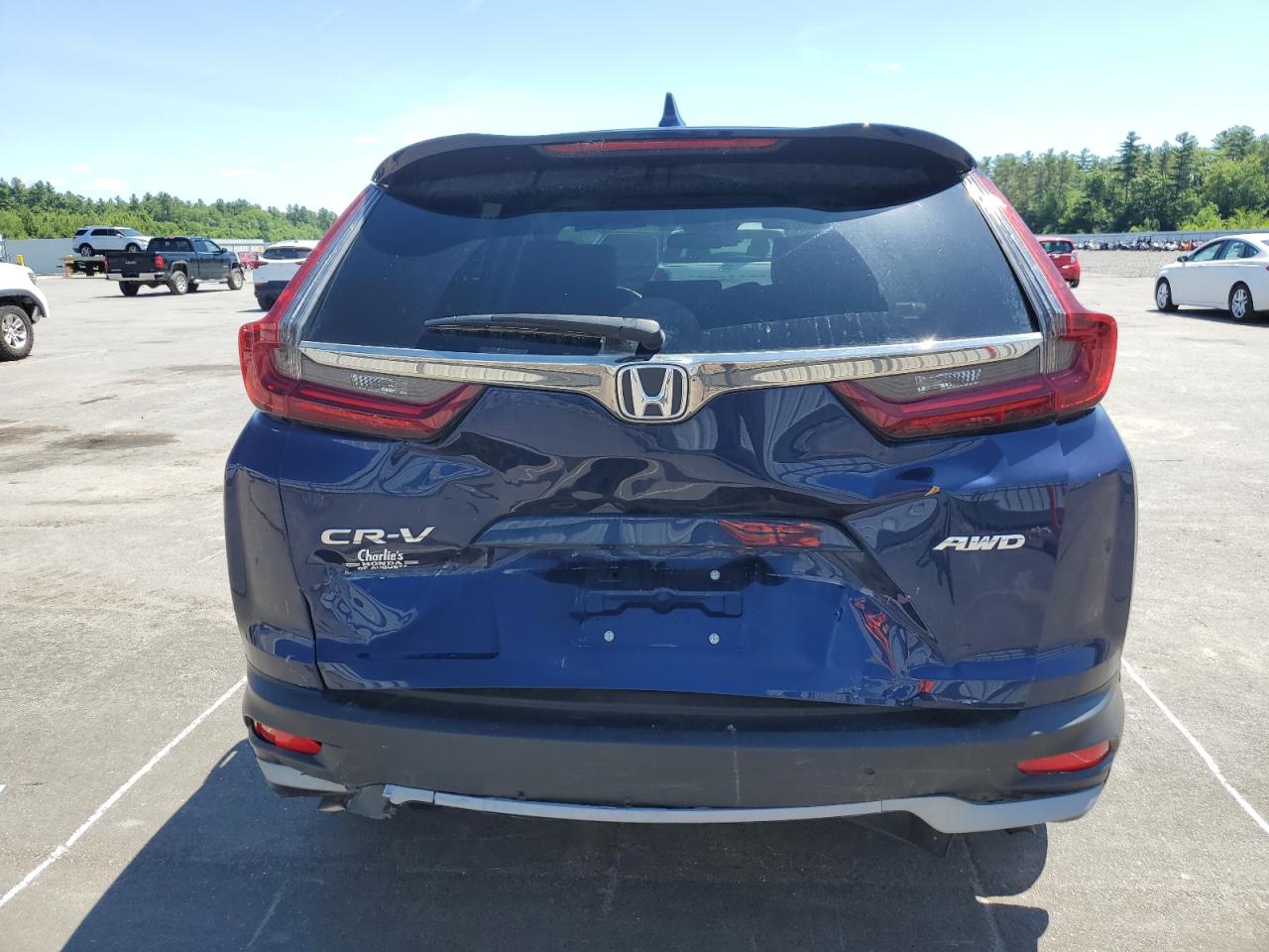 2020 Honda Cr-V Ex VIN: 2HKRW2H53LH610001 Lot: 62935565