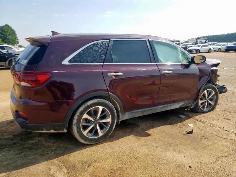  KIA SORENTO 2019 Бургунди
