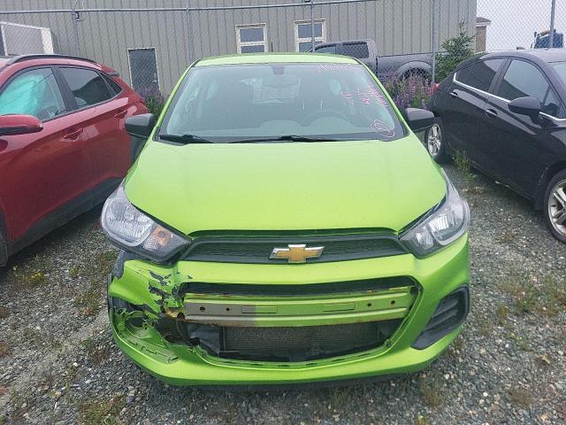 Hatchbacks CHEVROLET SPARK 2016 Zielony