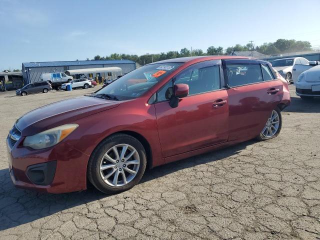 Crossovers SUBARU IMPREZA 2012 Czerwony