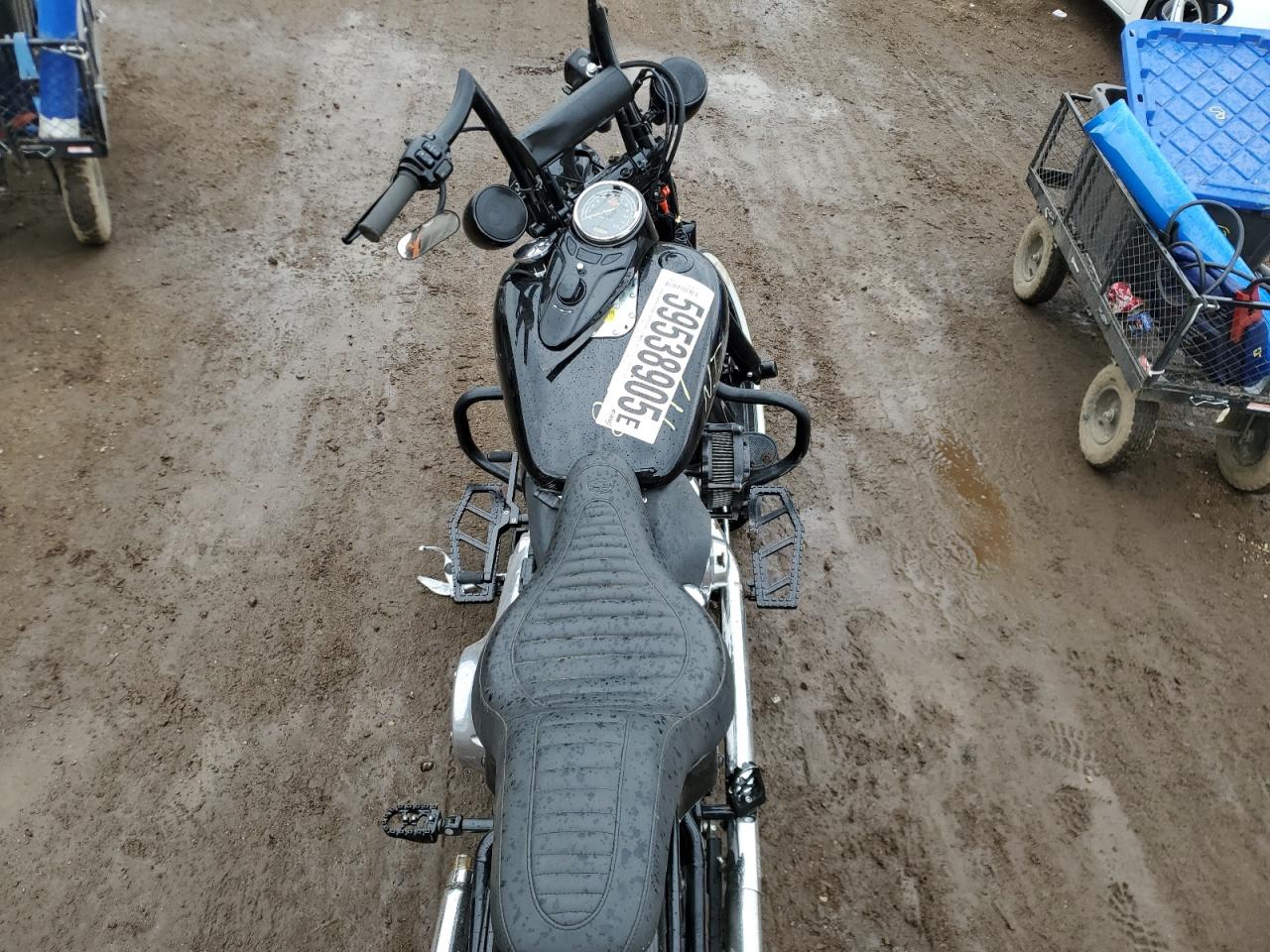 2015 Harley-Davidson Fls Softail Slim VIN: 1HD1JRV19FB034277 Lot: 59538905