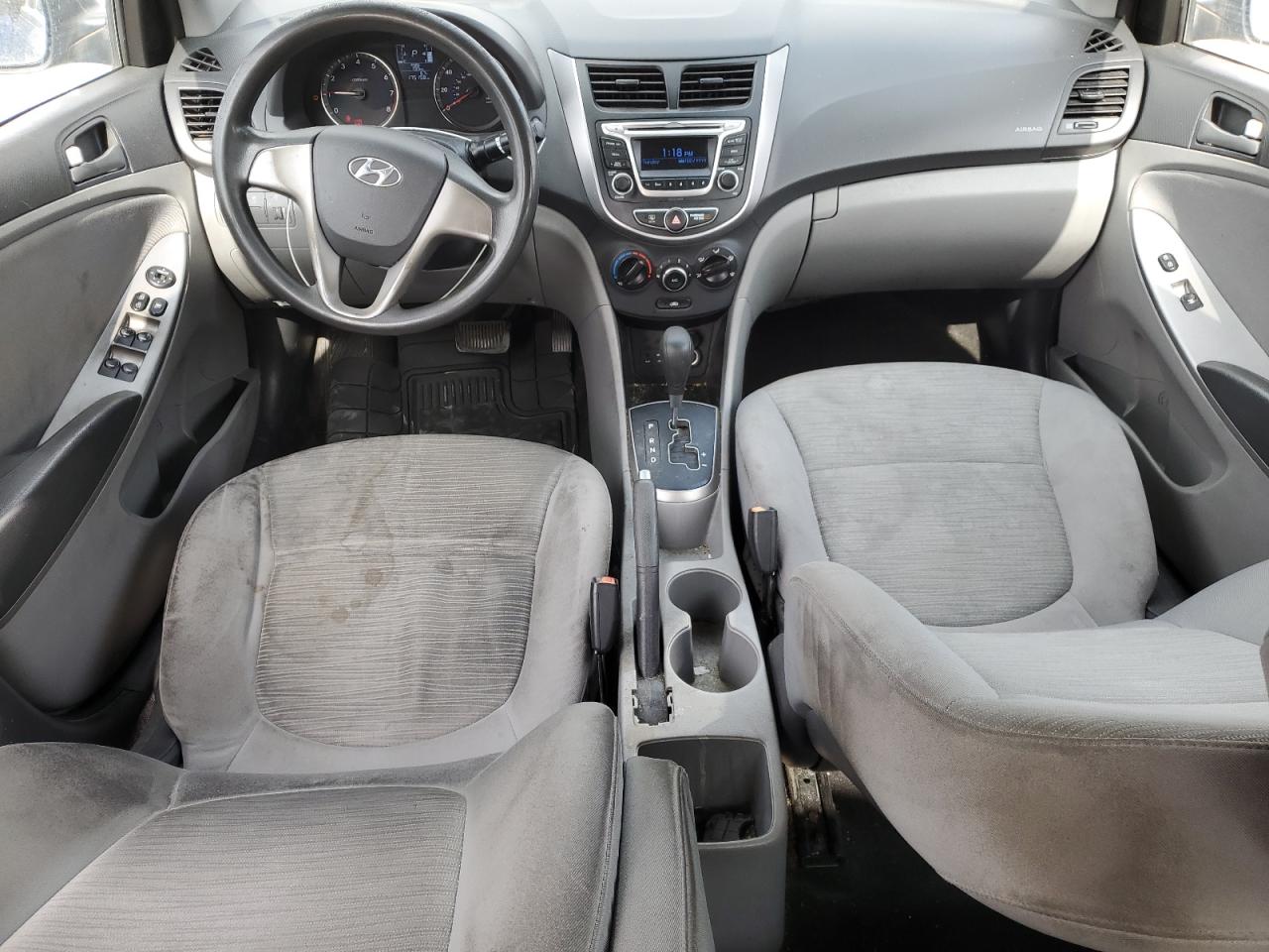 HYUNDAI ACCENT 2015 VIN KMHCT4AEXFU835414 фото 8