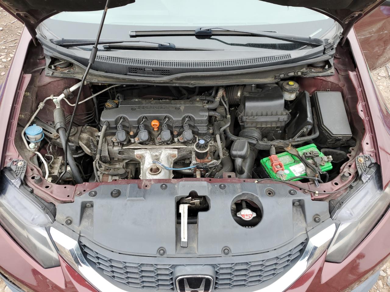 2014 Honda Civic Lx VIN: 19XFB2F5XEE231165 Lot: 59745305