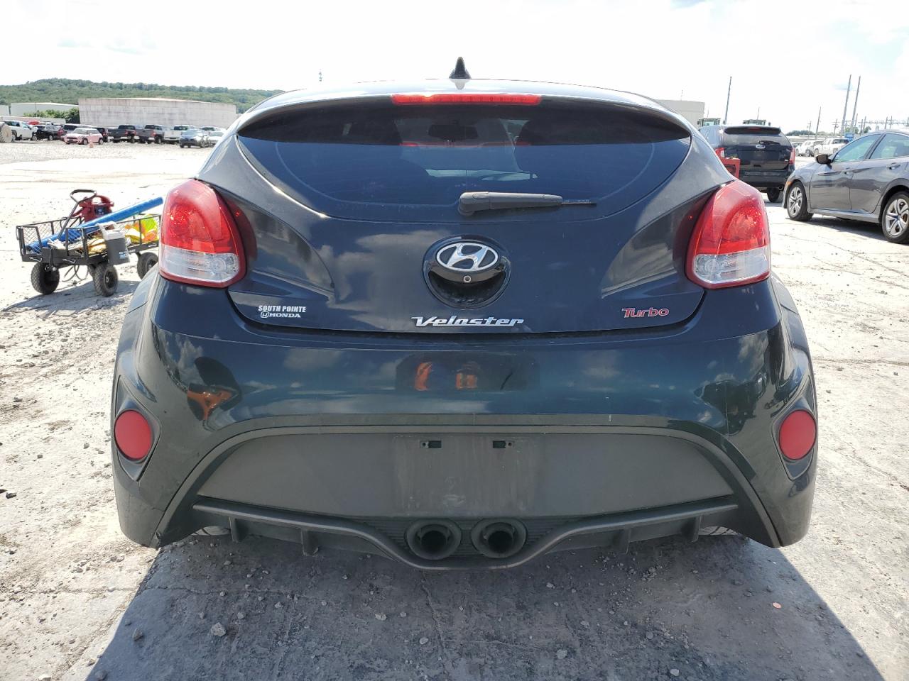 2016 Hyundai Veloster Turbo VIN: KMHTC6AE9GU297043 Lot: 59712945