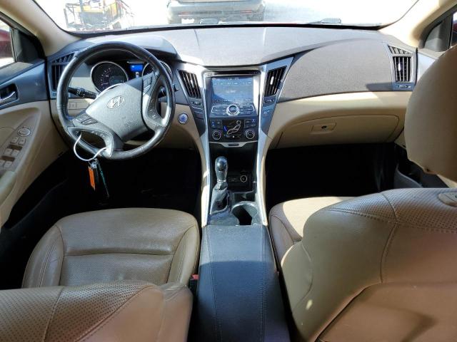  HYUNDAI SONATA 2013 Czerwony