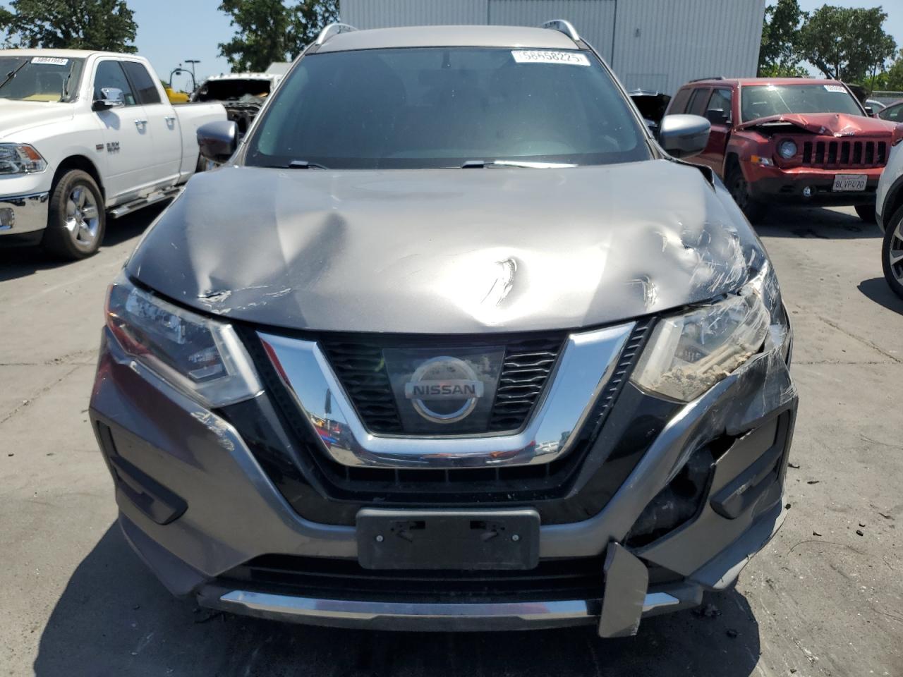 2017 Nissan Rogue S VIN: KNMAT2MT6HP608832 Lot: 58658225
