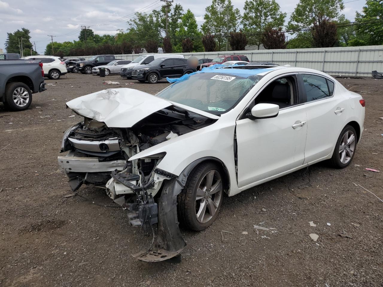2014 Acura Ilx 20 white null gas 19VDE1F35EE008578 photo #1