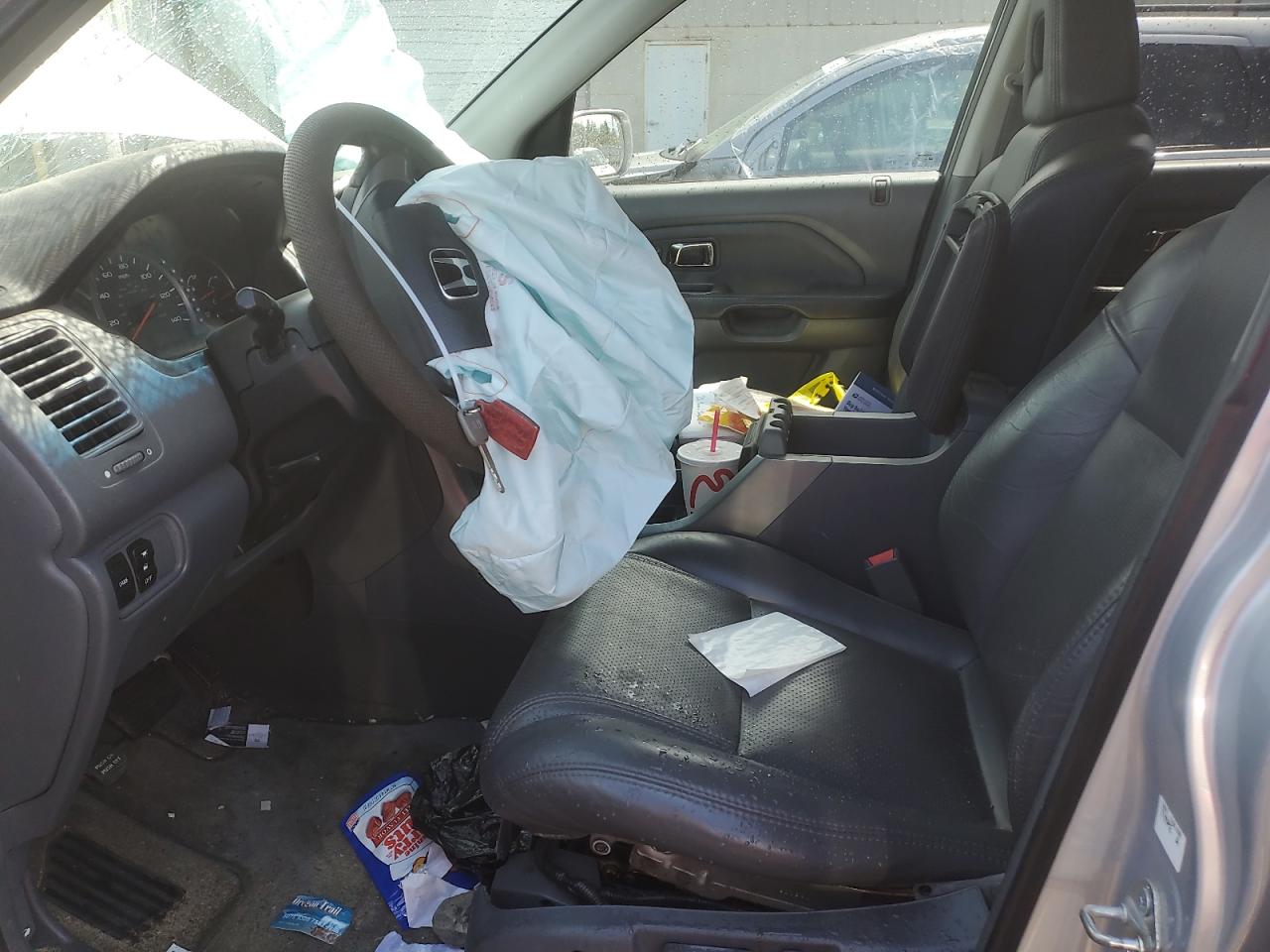 2004 Honda Pilot Exl VIN: 2HKYF18714H608028 Lot: 61622495