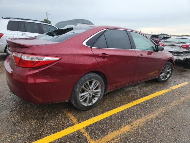  TOYOTA CAMRY 2015 Red