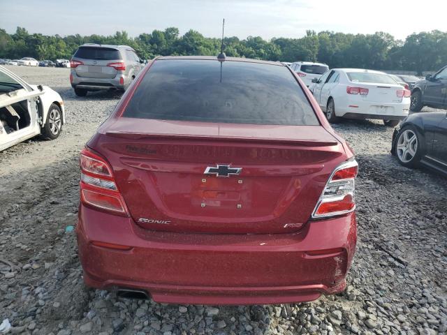  CHEVROLET SONIC 2019 Бургунди