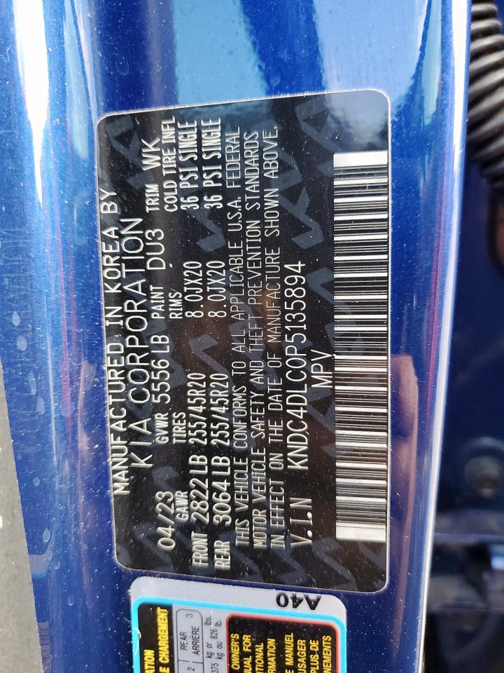 2023 Kia Ev6 Gt Line VIN: KNDC4DLC0P5135894 Lot: 61031115