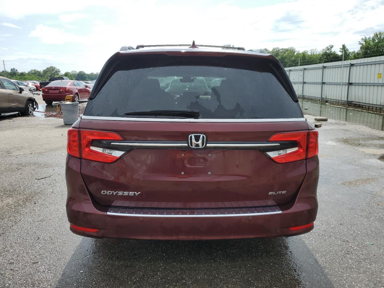 2021 Honda Odyssey Elite VIN: 5FNRL6H92MB013022 Lot: 61242685