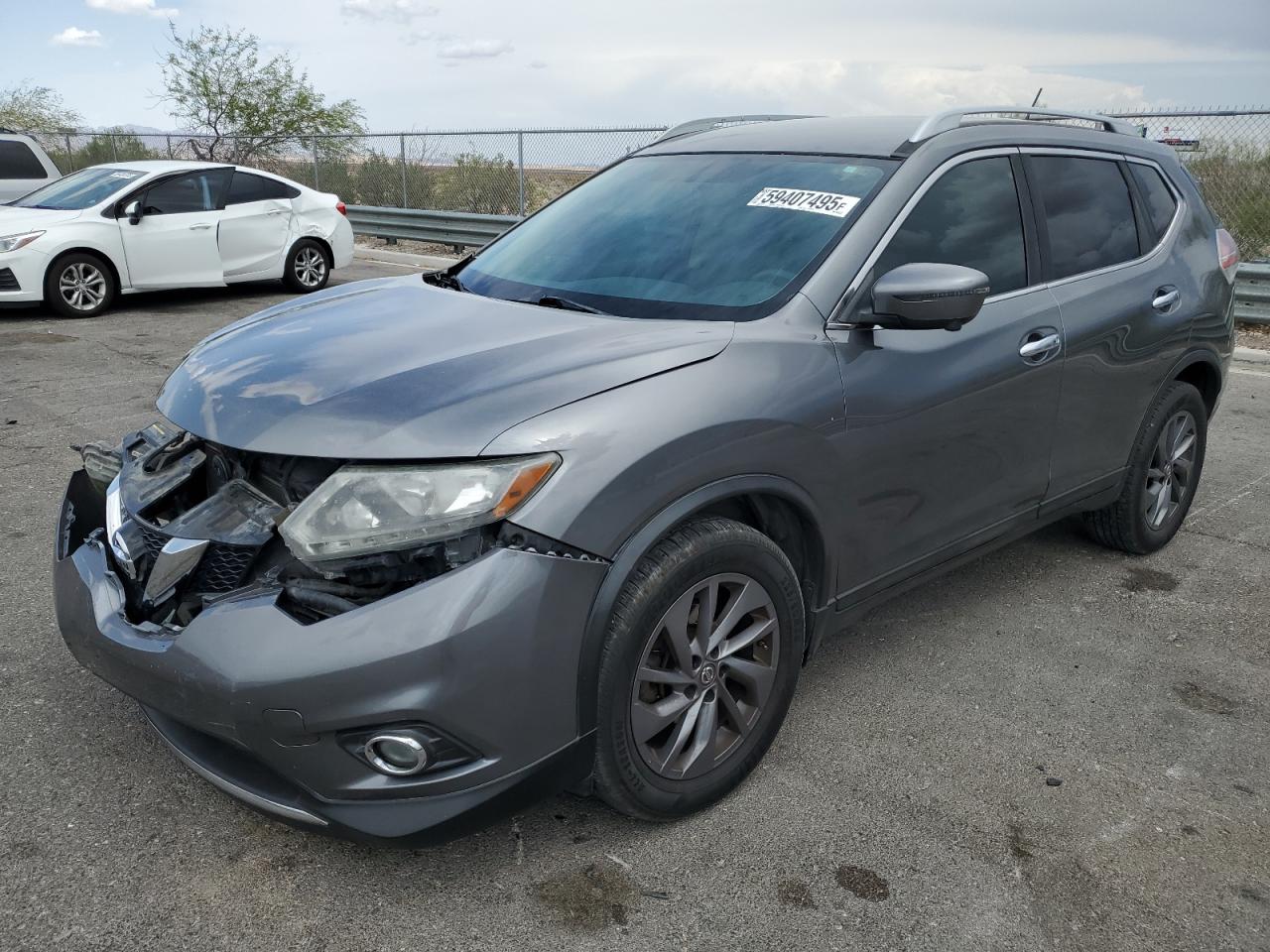2016 Nissan Rogue S იყიდება North Las Vegas-ში, NV - Front End