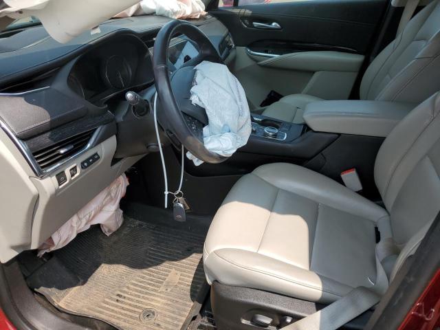  CADILLAC XT4 2019 Czerwony