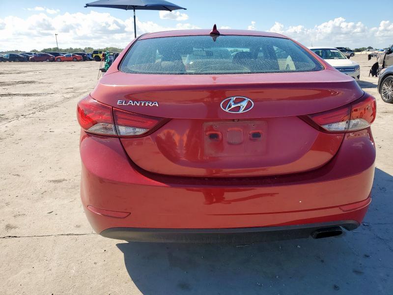  HYUNDAI ELANTRA 2014 Red