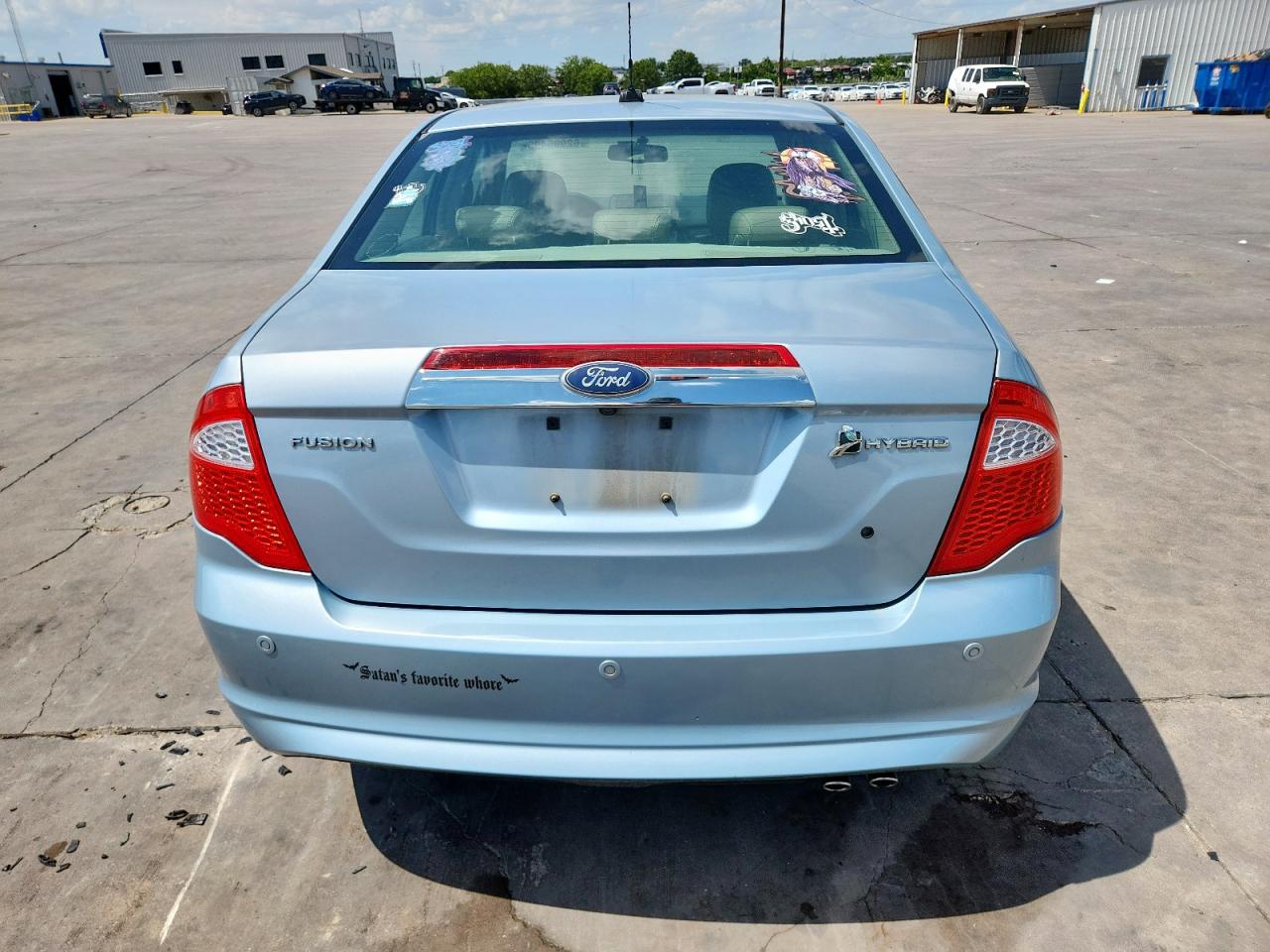 2010 Ford Fusion Hybrid VIN: 3FADP0L3XAR336507 Lot: 62995495