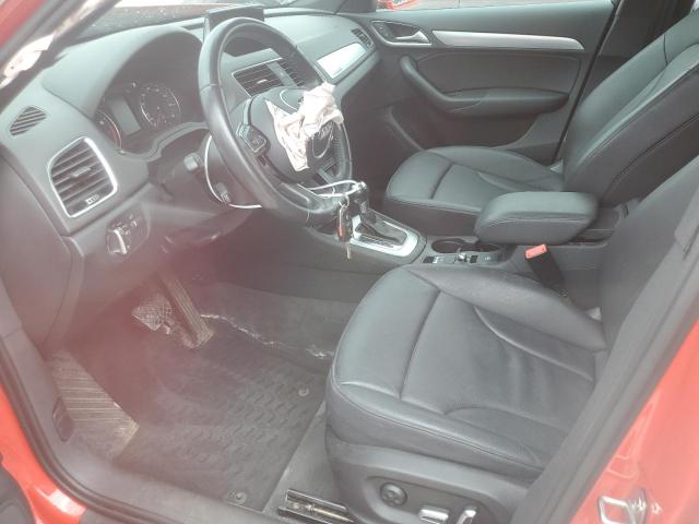  AUDI Q3 2017 Czerwony