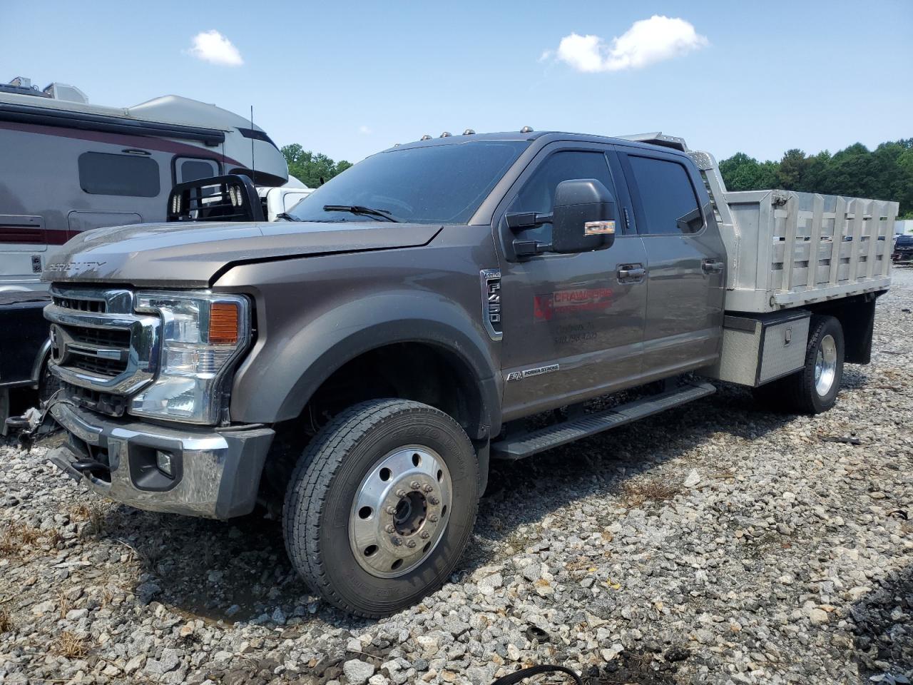 2022 Ford F450 Super Duty grey null diesel 1FD0W4HT1NEC55847 photo #1