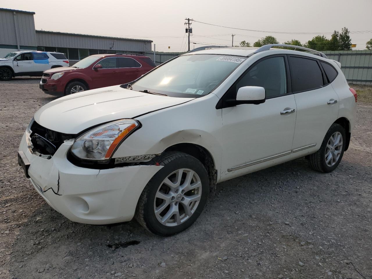 2013 Nissan Rogue S zu verkaufen in Leroy, NY - Front End