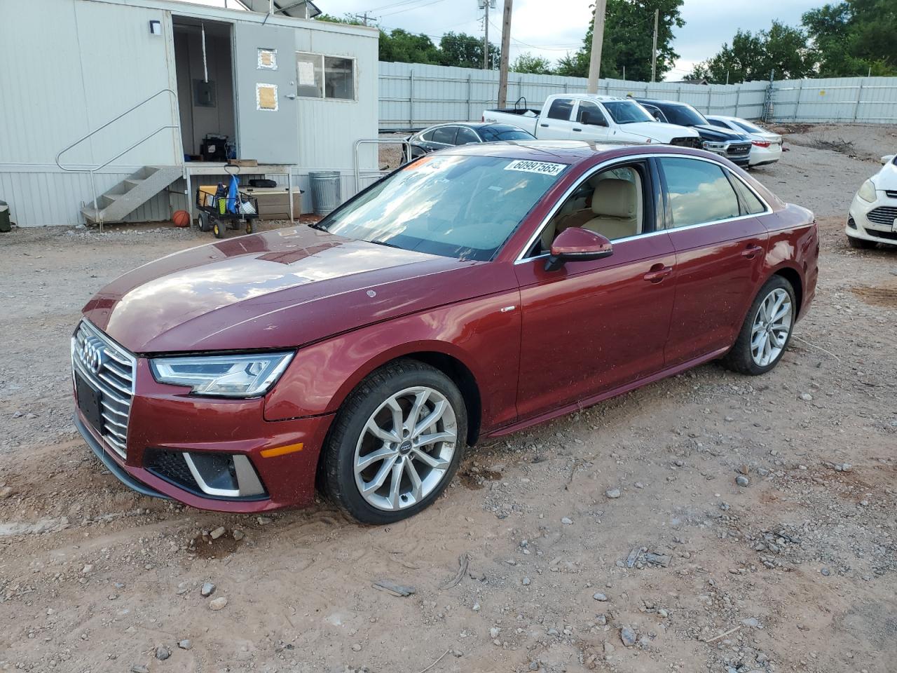 2019 Audi A4 Premium Plus zu verkaufen in Oklahoma City, OK - Side