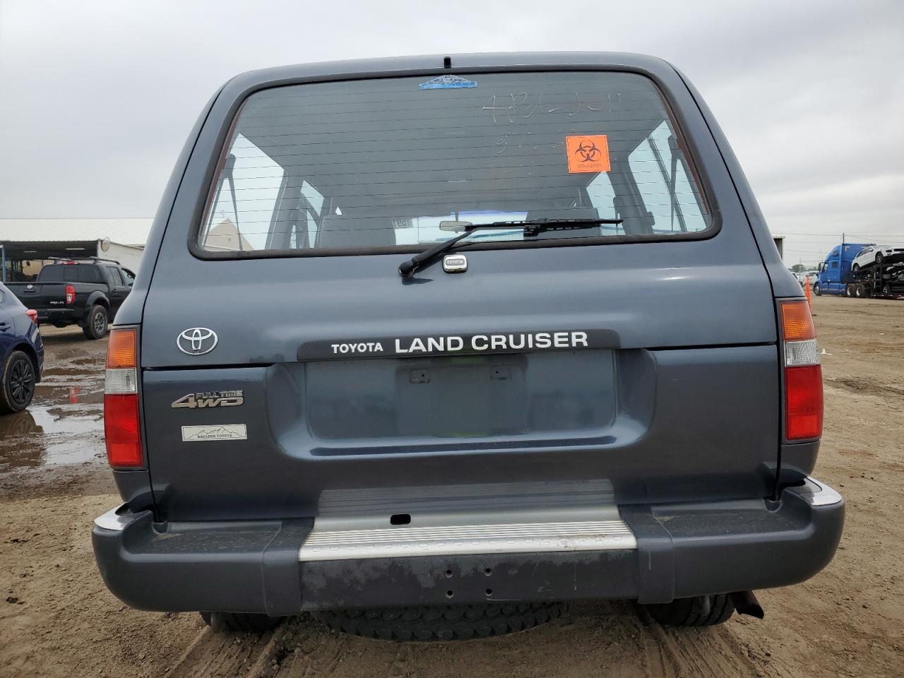 1991 Toyota Land Cruiser Fj80 VIN: JT3FJ80W0M0017871 Lot: 59137285